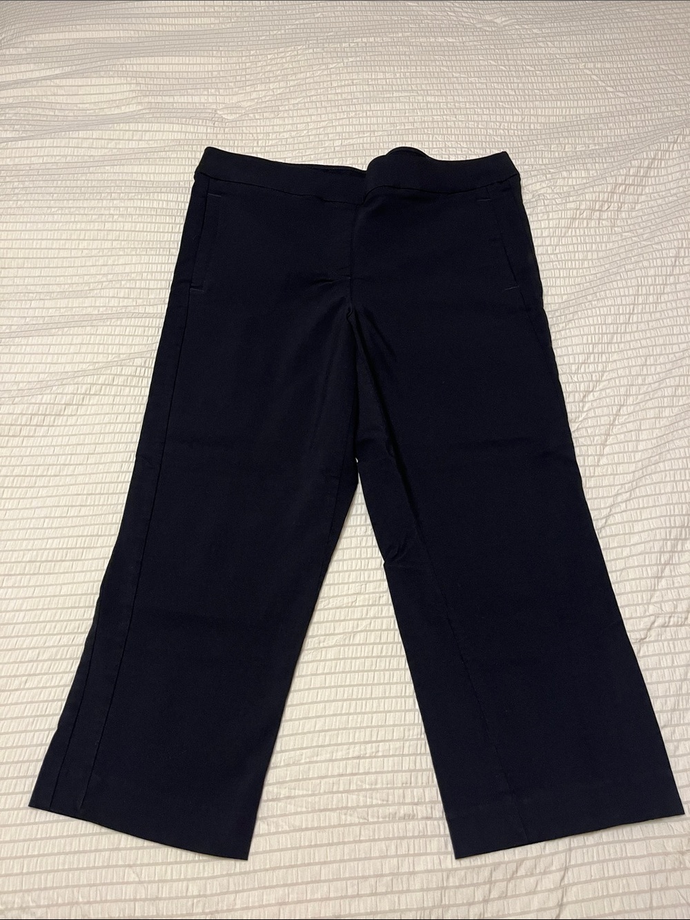 Counterparts Navy Wide-Leg Pull-On Pants for Kids